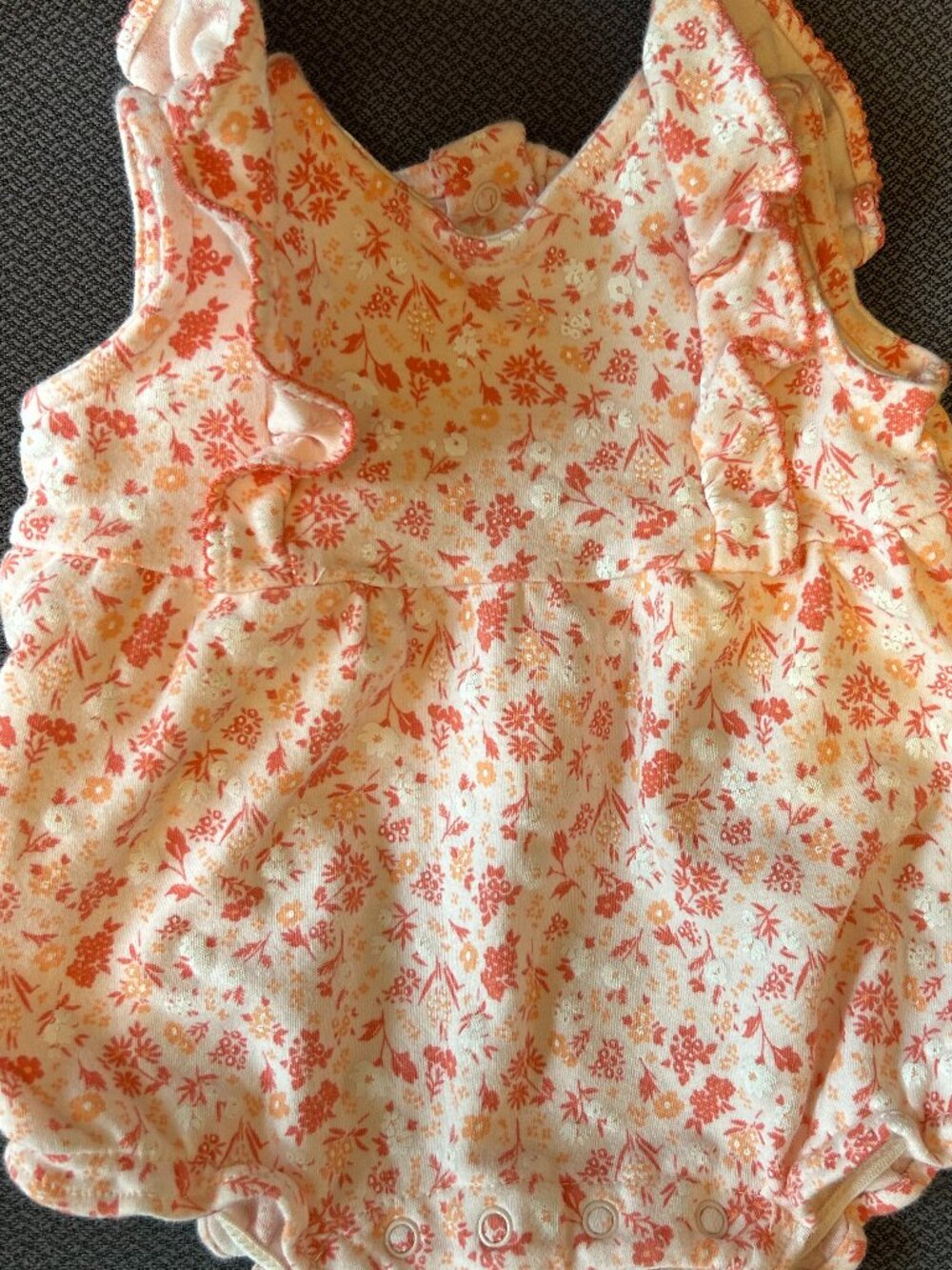 JANIE and JACK Infant Girl Romper